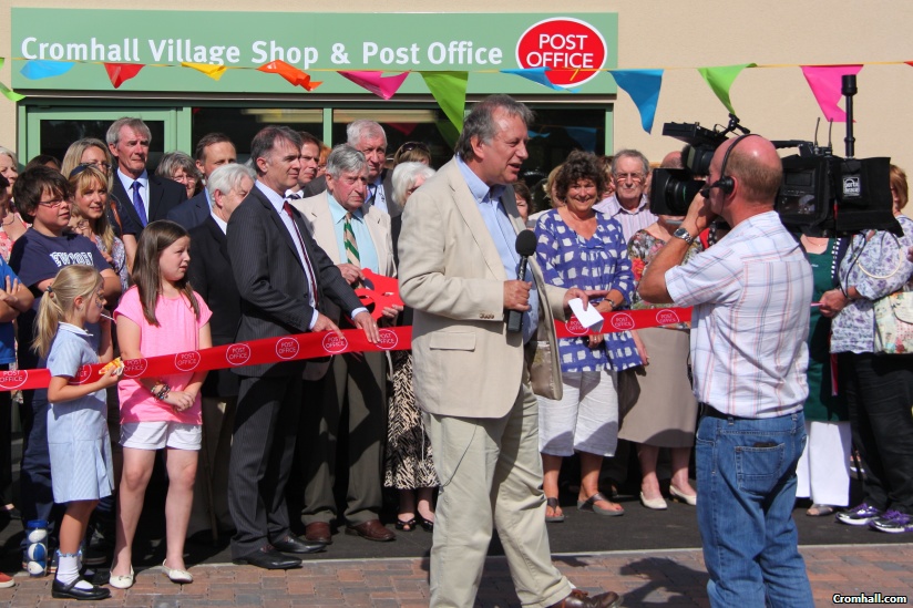 Opening of Cromhall Shop and Post Office